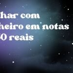 Sonhar com dinheiro em notas de 50 reais