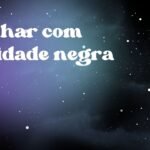 Sonhar com entidade negra
