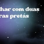Sonhar com duas cobras pretas