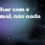 Sonhar com é normal, não nada