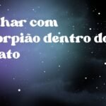 Sonhar com escorpião dentro do sapato