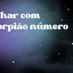 Sonhar com escorpião número
