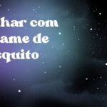 Sonhar com enxame de mosquito