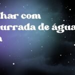 Sonhar com enxurrada de água suja