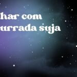 Sonhar com enxurrada suja