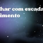 Sonhar com escada de cimento