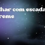 Sonhar com escada íngreme