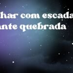 Sonhar com escada rolante quebrada