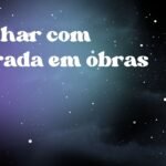 Sonhar com estrada em obras